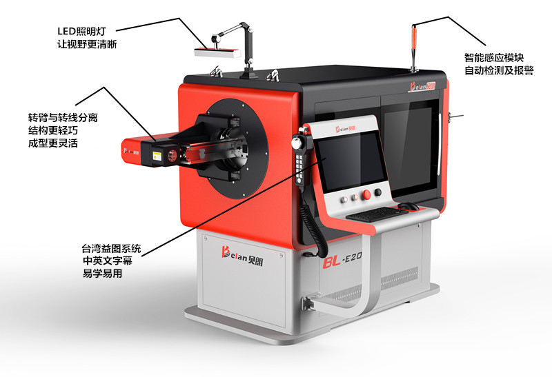 貝朗轉頭線材折彎機